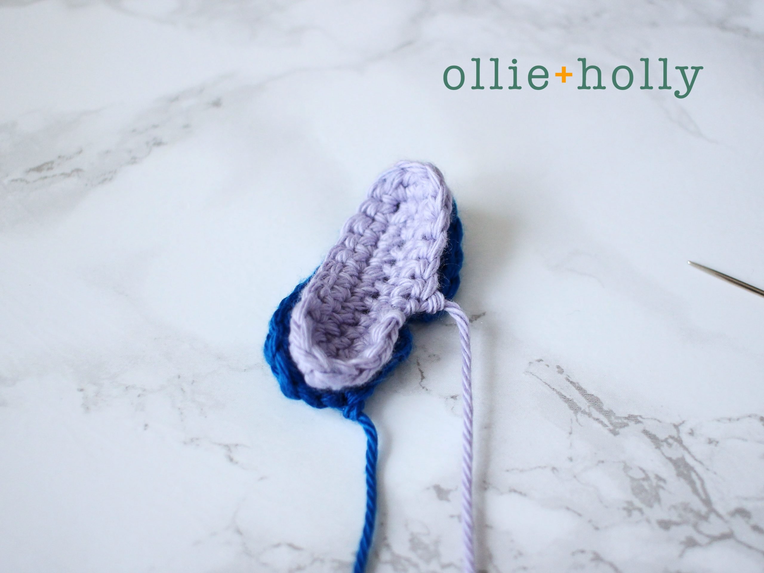 Free Disney Lilo & Stitch Amigurumi Crochet Keychain/Bag Charm Pattern Step 7