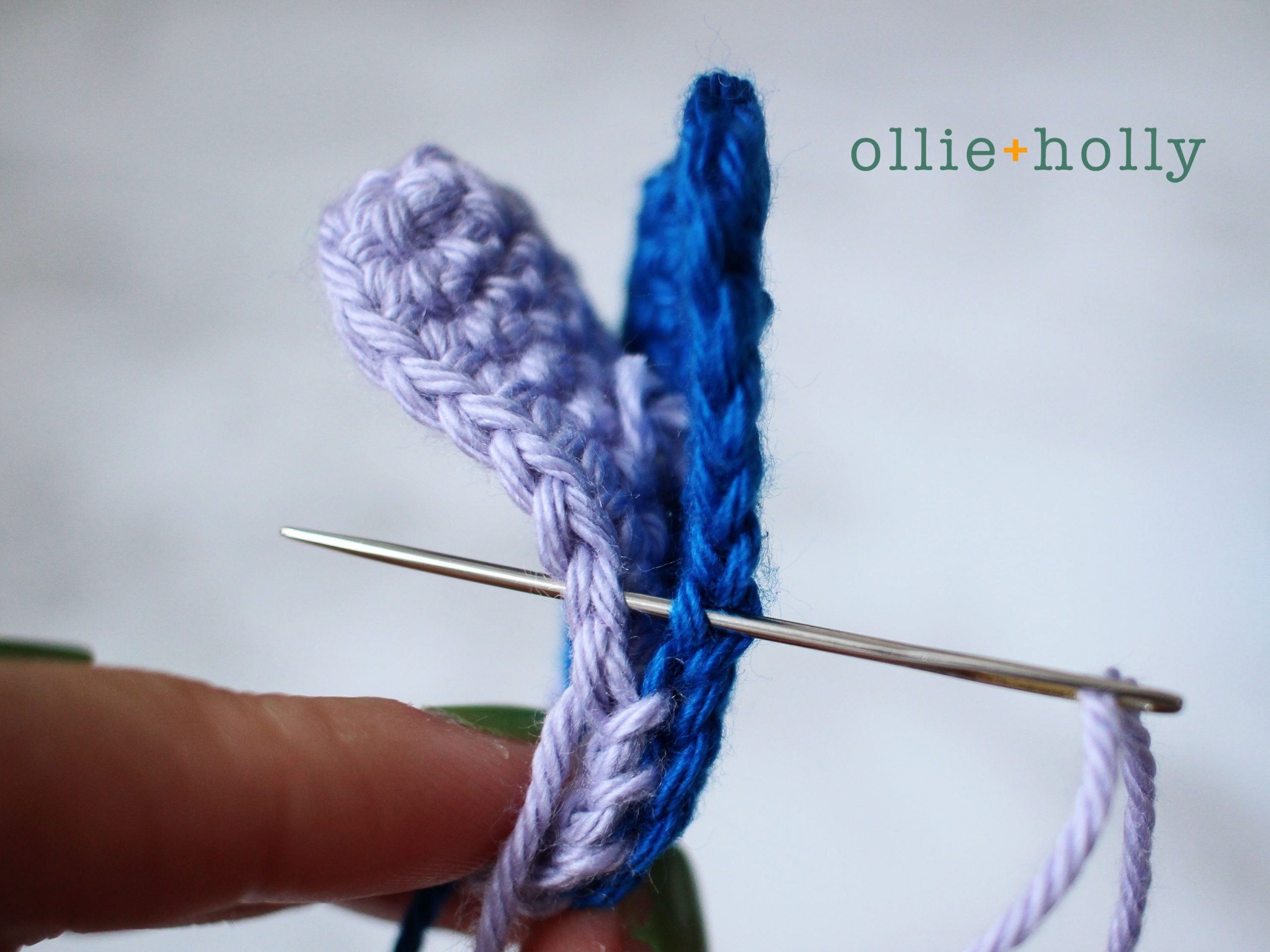 Free Disney Lilo & Stitch Amigurumi Crochet Keychain/Bag Charm Pattern Step 8