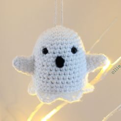 Ghost Amigurumi Crochet Ornament (Pattern Only) - Image 3