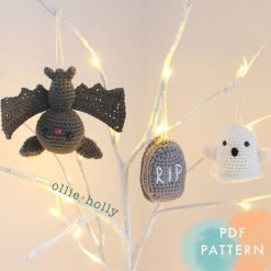 Graveyard Amigurumi Crochet Ornaments (Pattern Collection)