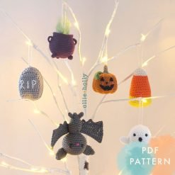 Halloween Amigurumi Crochet Ornaments (Pattern Collection)