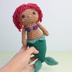 Alternative view of Mermaid Amigurumi Crochet (Pattern Only)