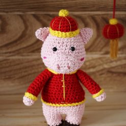 Chinese New Year Pig Amigurumi Crochet (Pattern Only) - Image 3