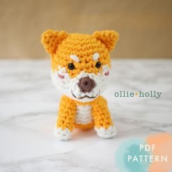 Shiba Inu Amigurumi Crochet (Pattern Only)