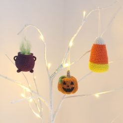 Trick or Treat Amigurumi Crochet Ornaments (Pattern Collection)