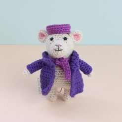 The Rescuers Miss Bianca Mouse Free Amigurumi Crochet Pattern Finished