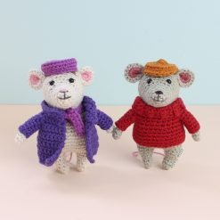 Valentine's Day Mice Amigurumi Crochet (Pattern Only)
