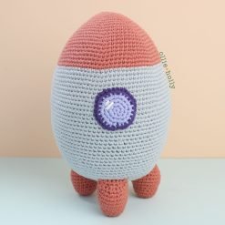 Rocket Ship Plush Amigurumi Crochet (Pattern Only) - Image 4