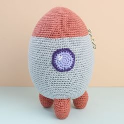 Rocket Ship Plush Amigurumi Crochet (Pattern Only) - Image 3