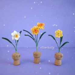 Little Daffodil Tiny Spring Flower Crochet (Pattern Only) - Image 4