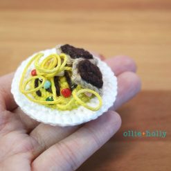 Elf Spaghetti and Maple Syrup Christmas Ornament Amigurumi Crochet (Pattern Only) - Image 5