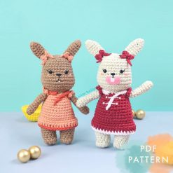 Year of the Rabbit Lunar New Year Amigurumi Crochet (Pattern Only)