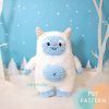 Fluffy Yeti Amigurumi Crochet (Pattern Only)