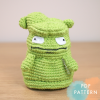 Melted (Evil) Kuchi Kopi Amigurumi Crochet (Pattern Only)